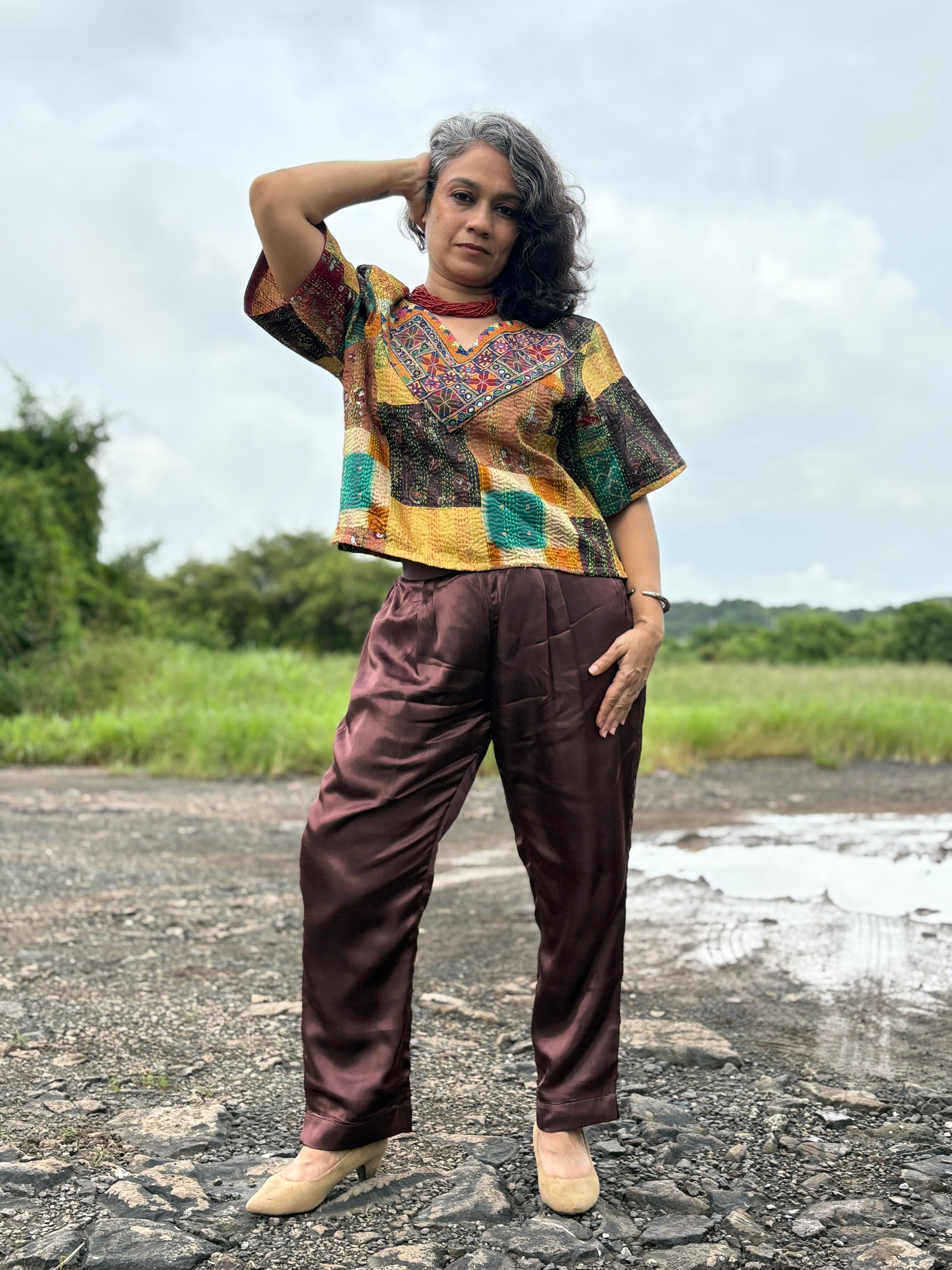 Bhura Kantha Coord Set