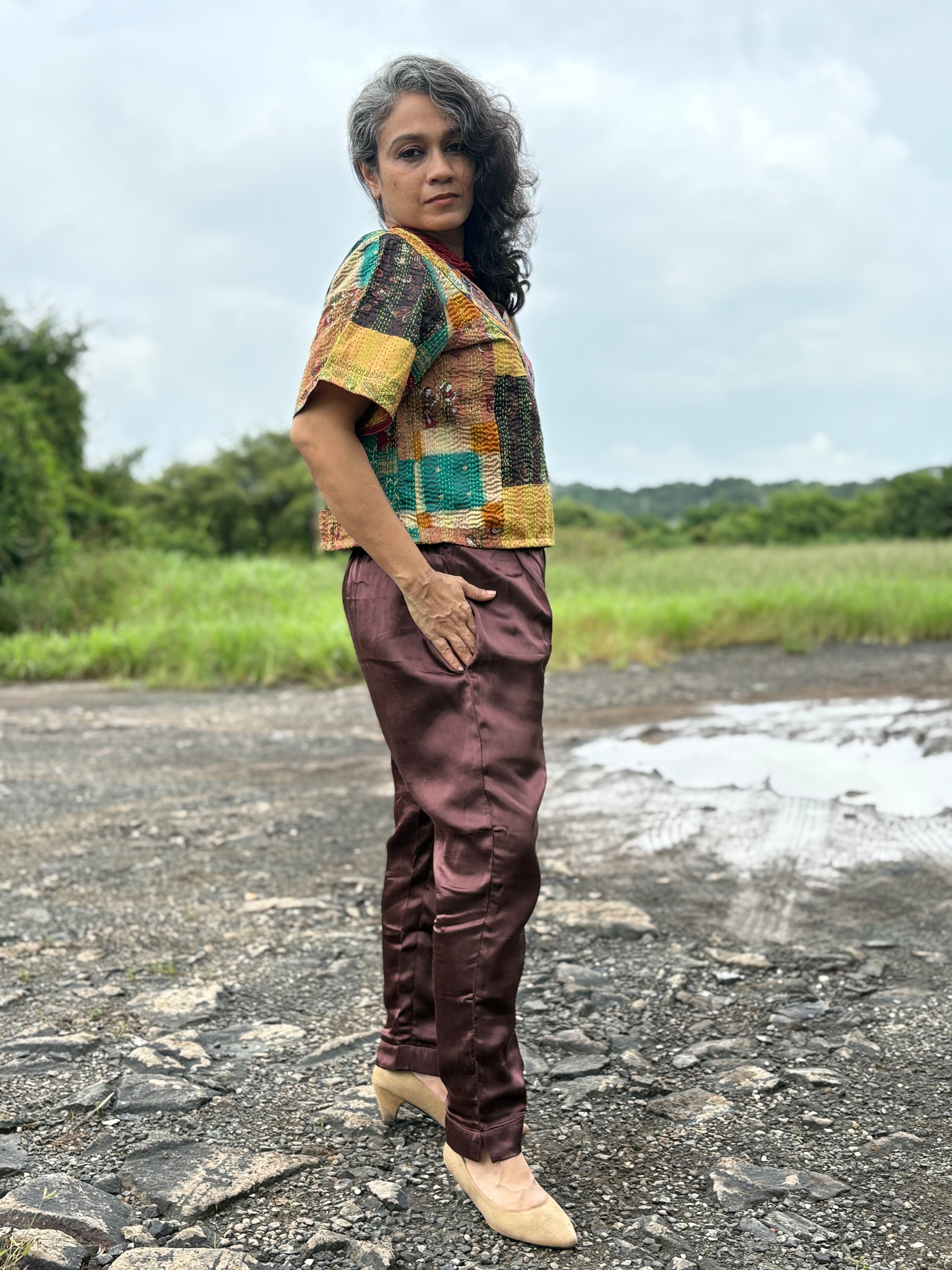 Bhura Kantha Coord Set