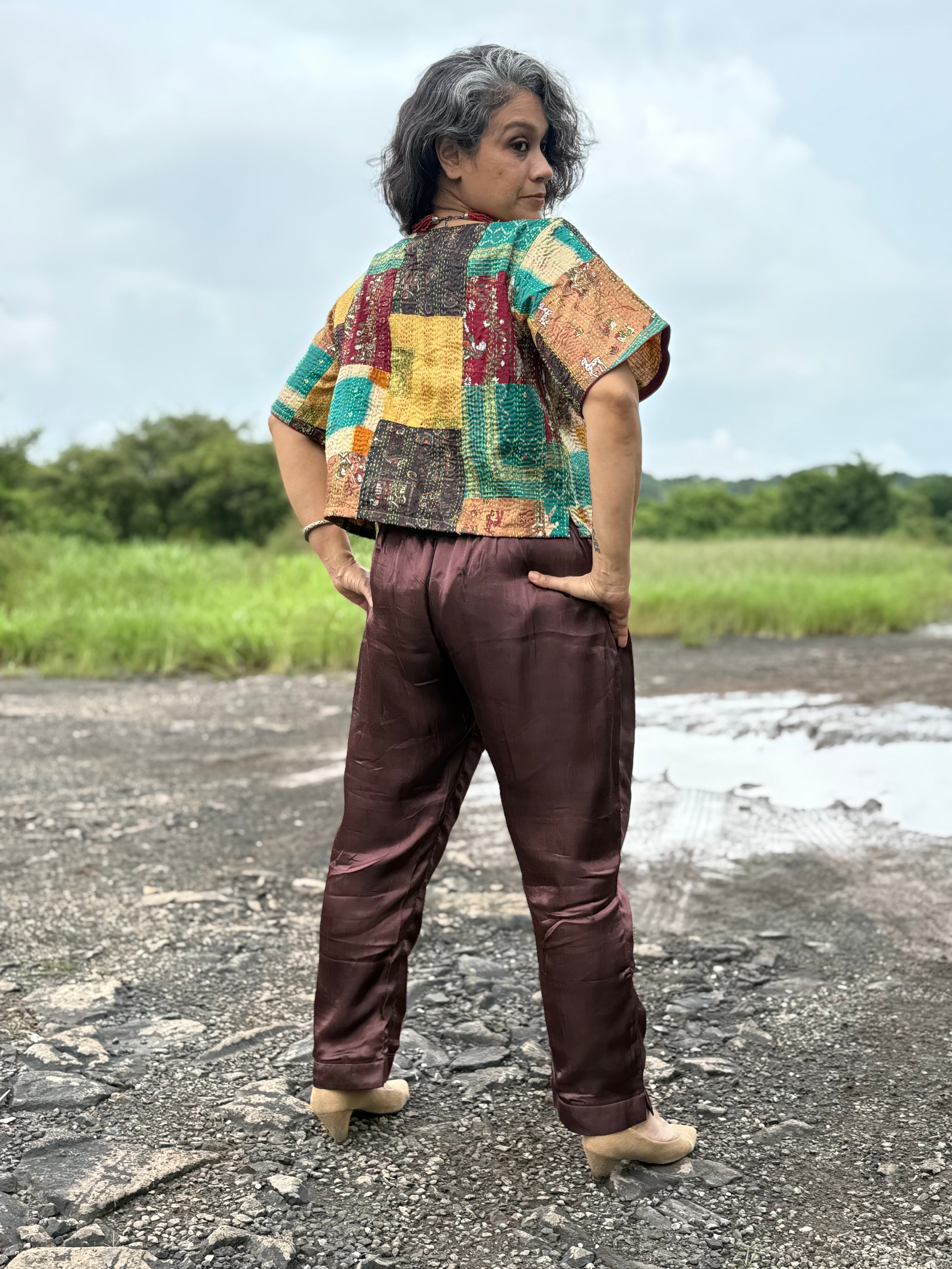 Bhura Kantha Coord Set