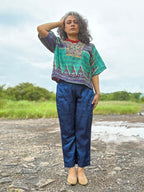 Temple Kantha Coord Set