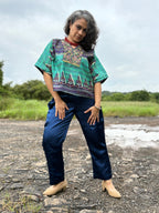 Temple Kantha Coord Set