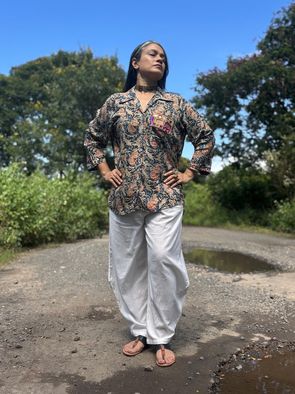 Aayat Kalamkari Shirt
