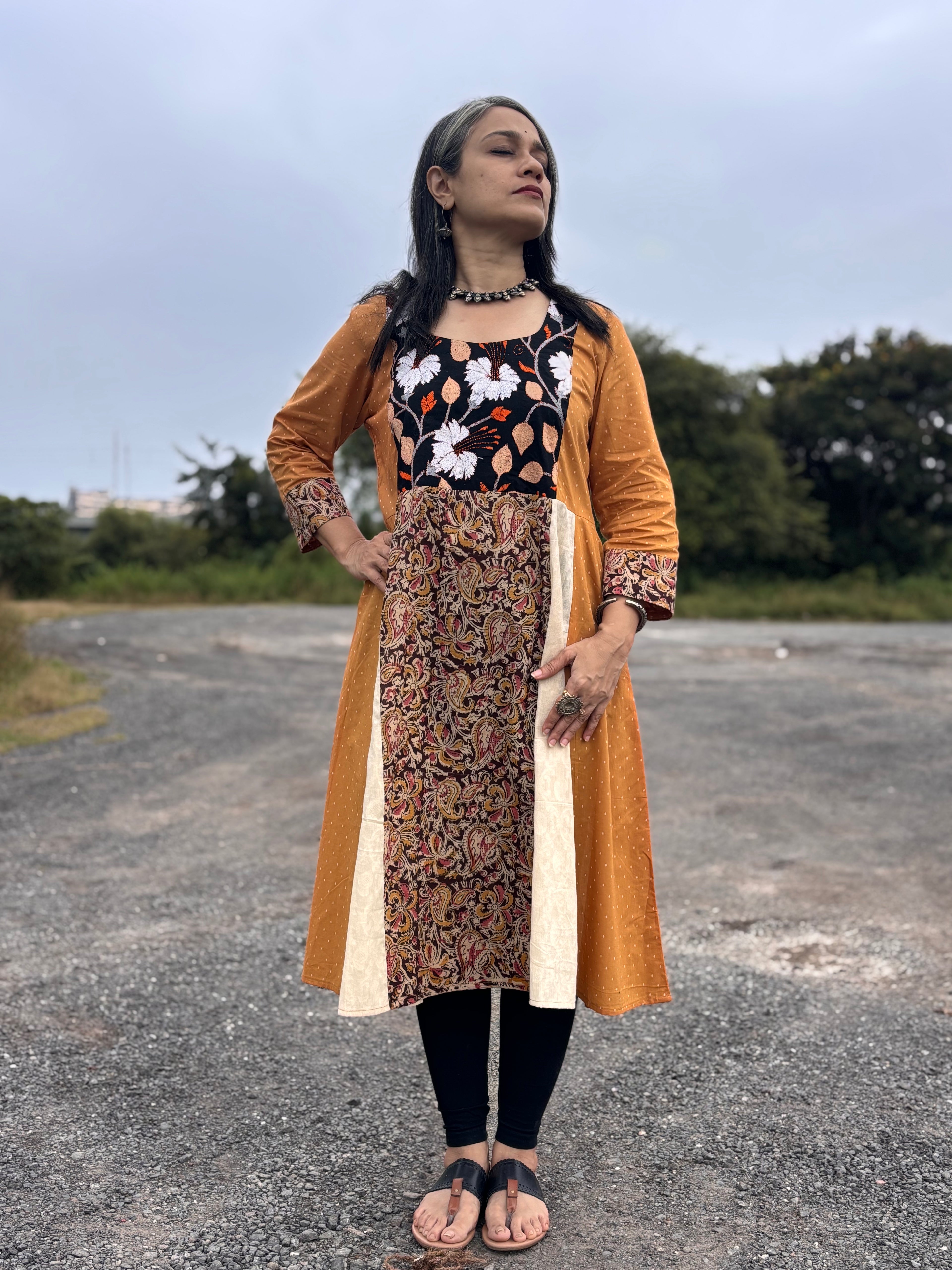 Dharma Kalamkari Kurta