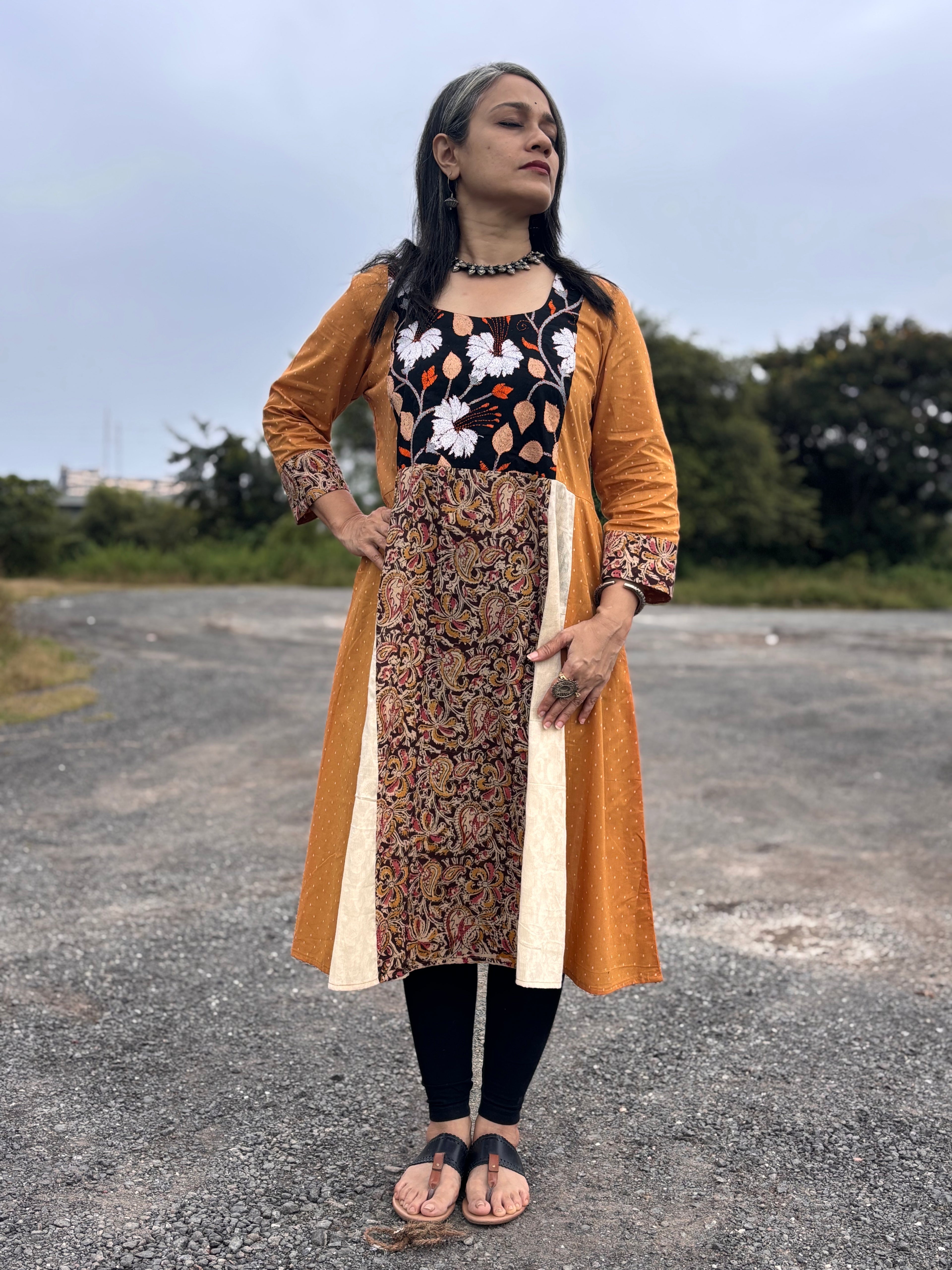 Dharma Kalamkari Kurta