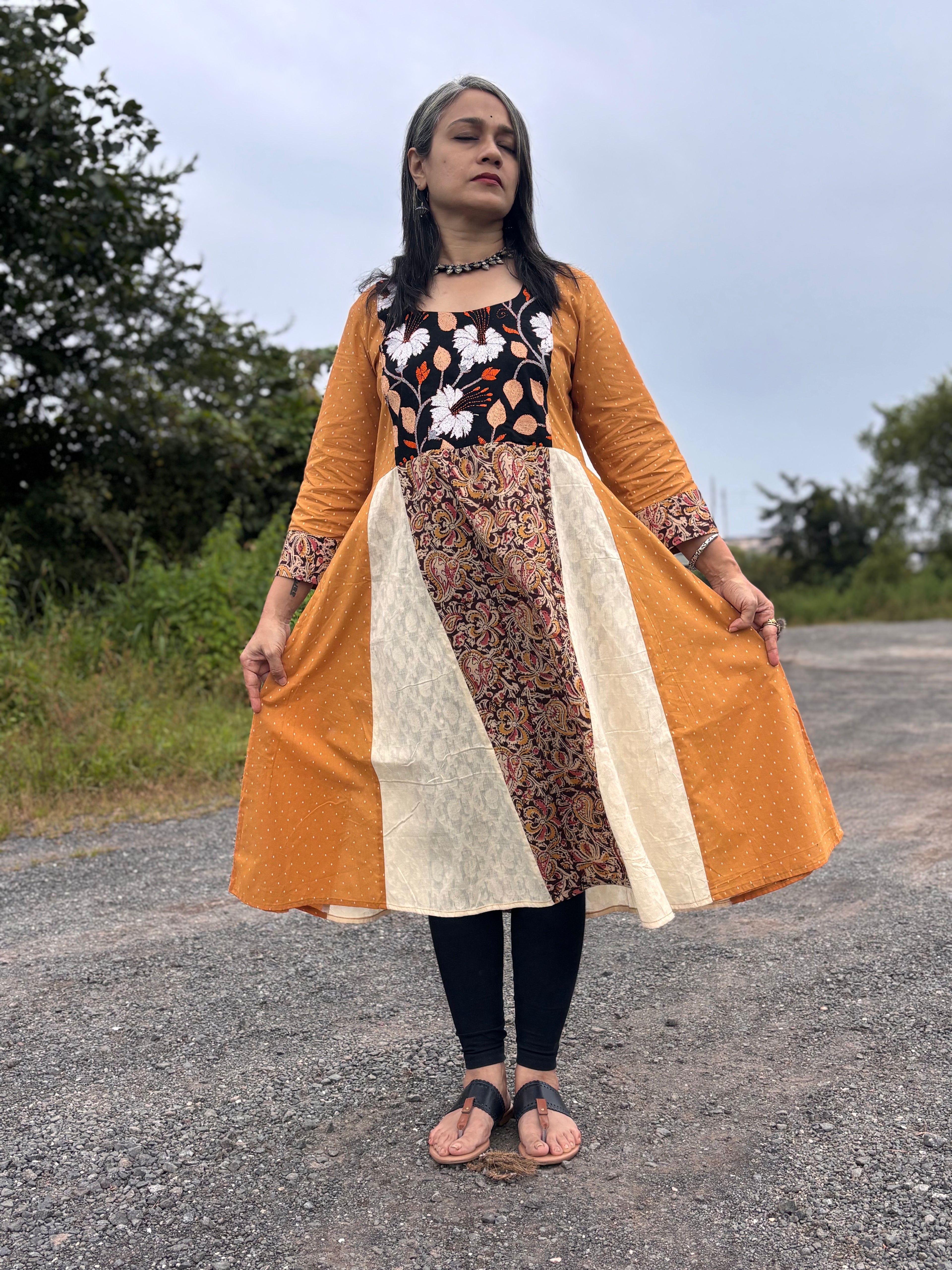 Dharma Kalamkari Kurta