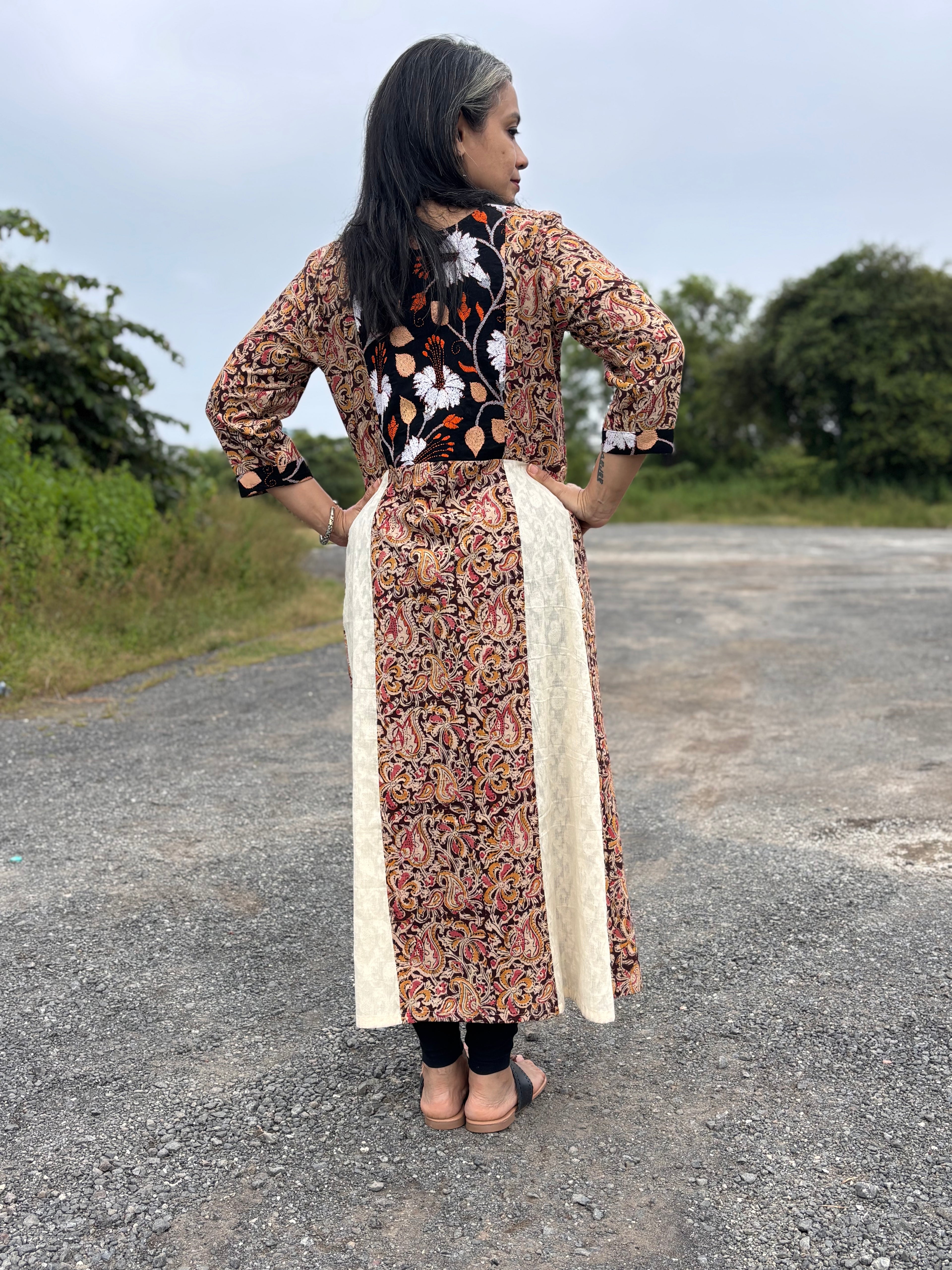 Shyama Kalamkari kurta
