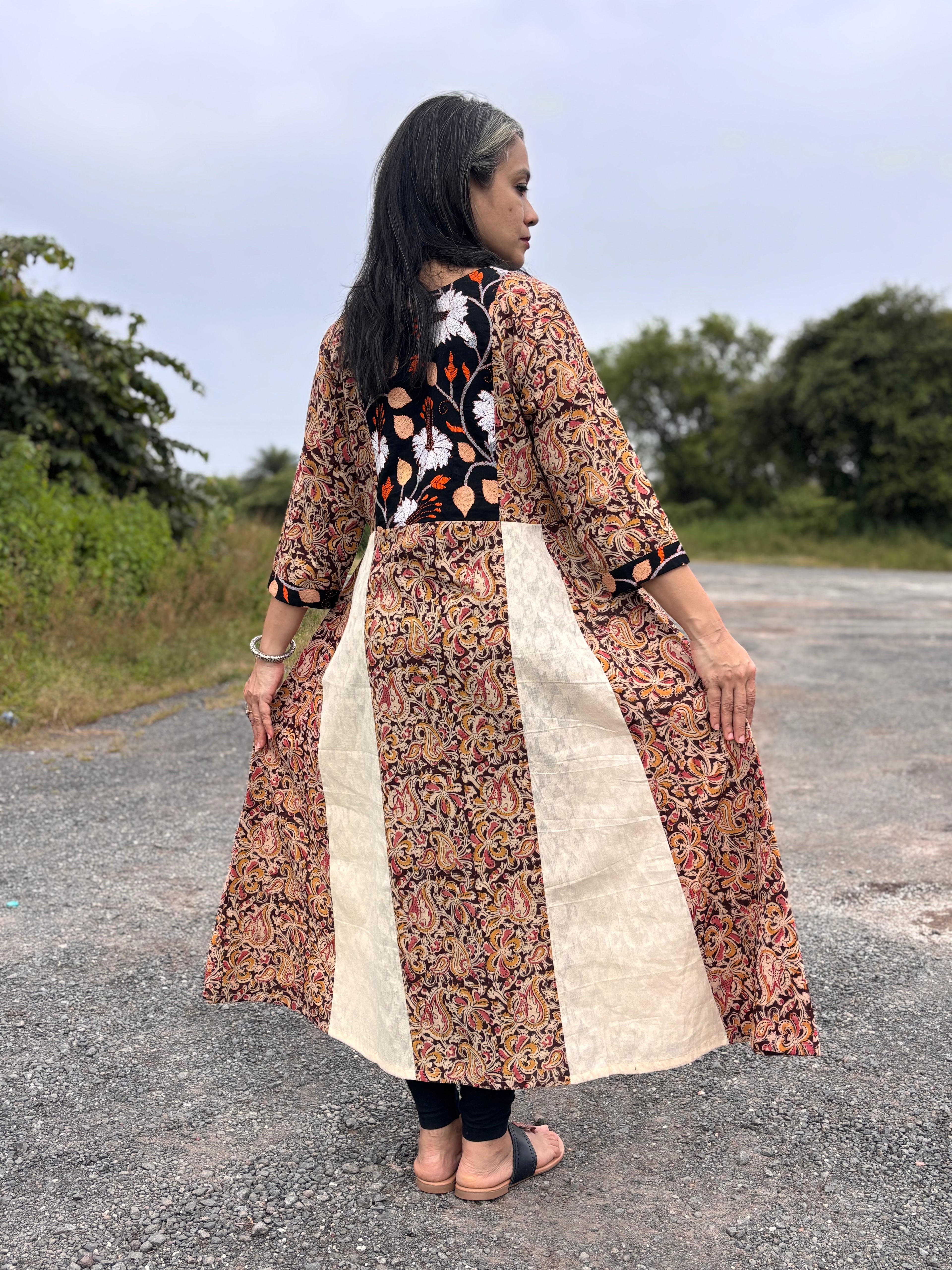 Shyama Kalamkari kurta