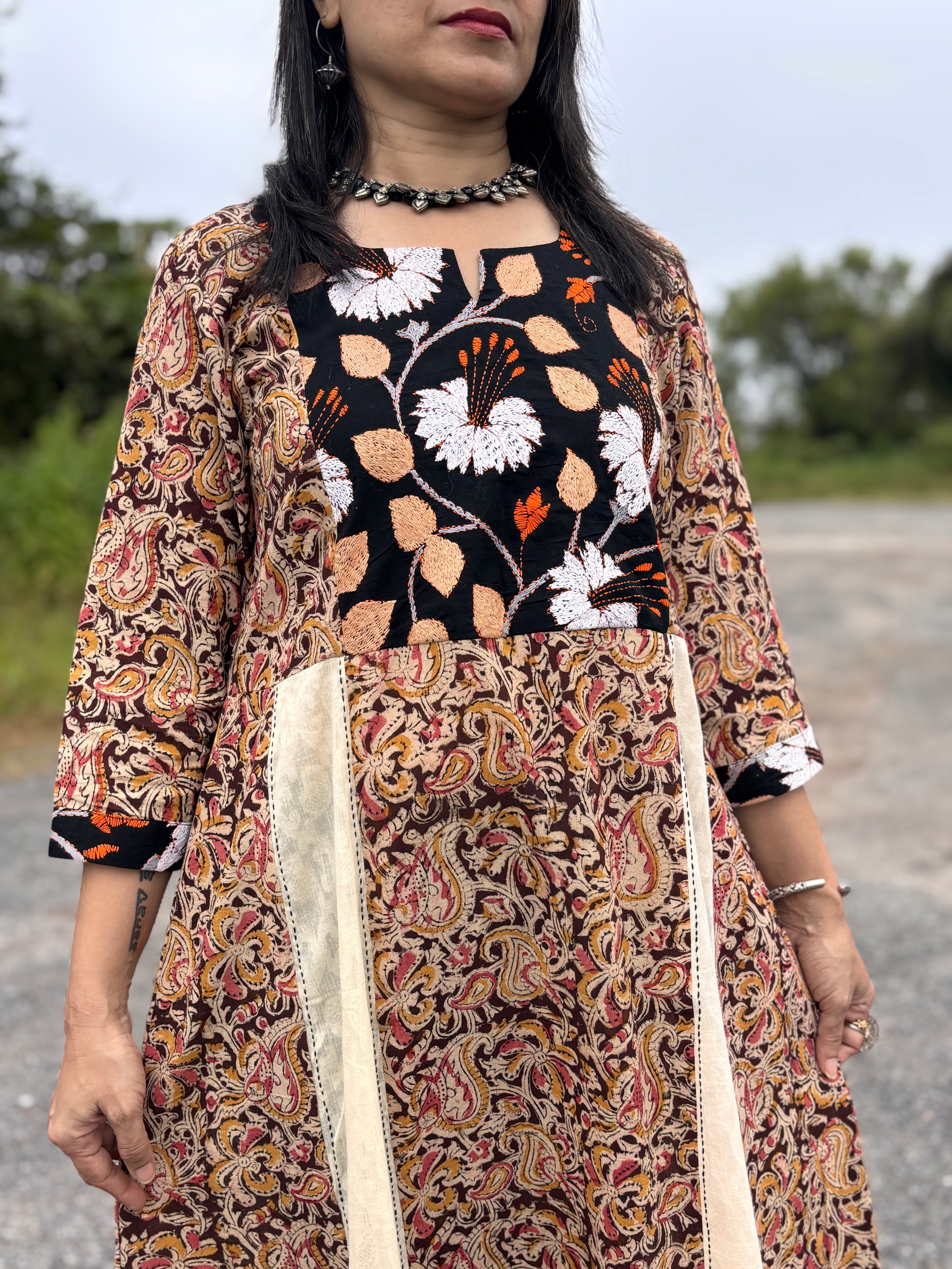 Shyama Kalamkari kurta