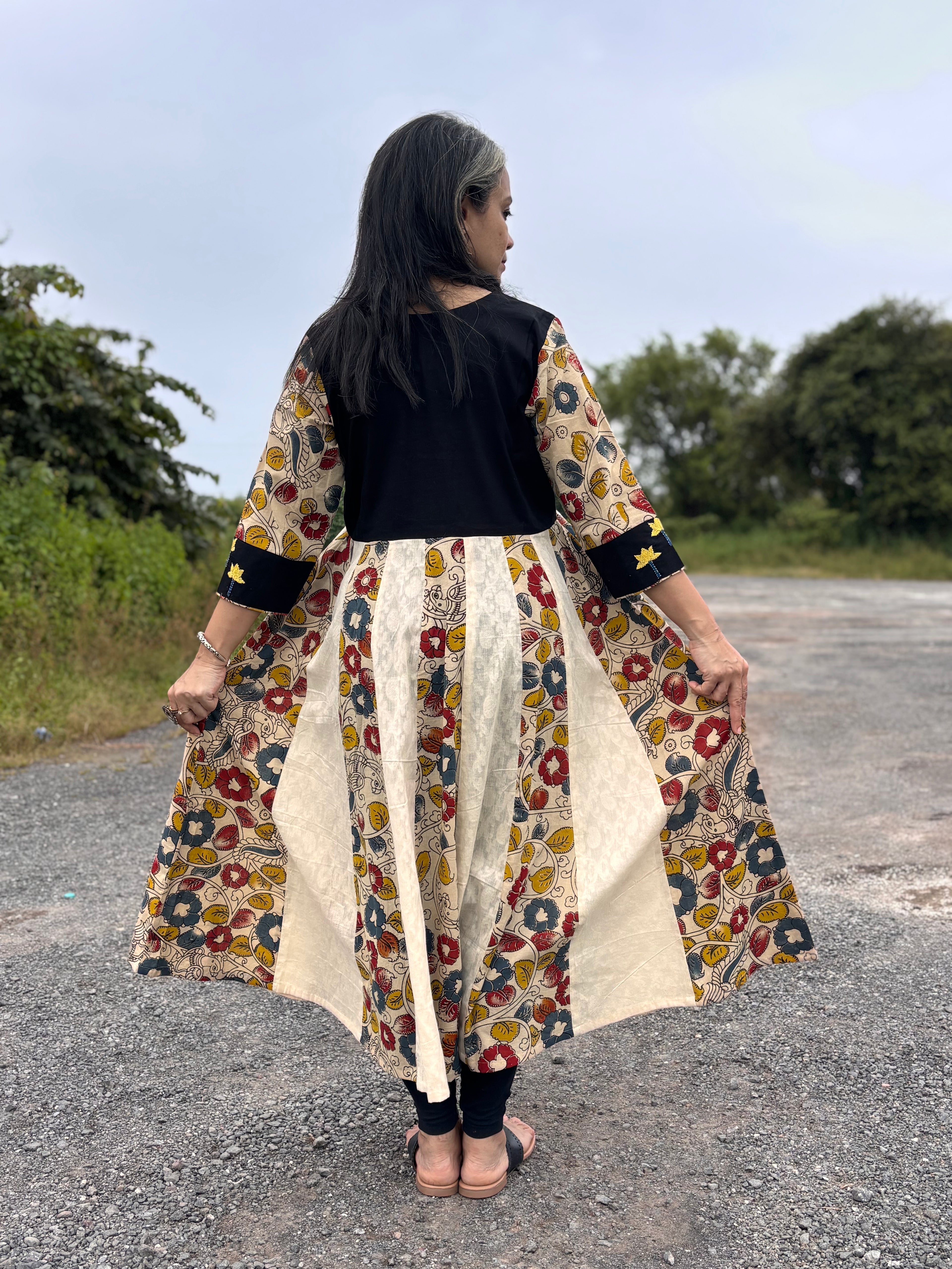 Nirmala Kalamkari Kurta