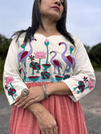 Pakshi Kantha Dress