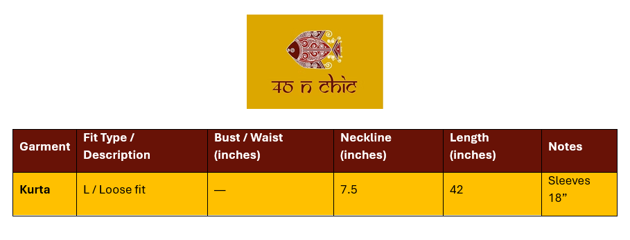 Size Info