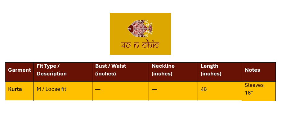Size Info