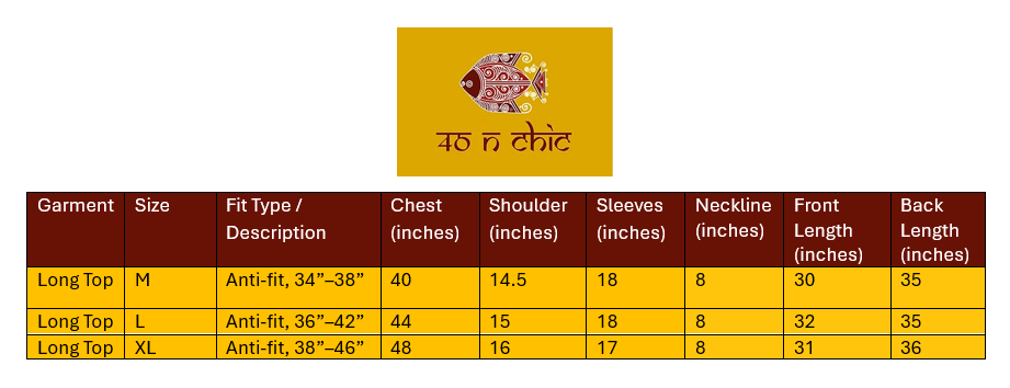Size Info