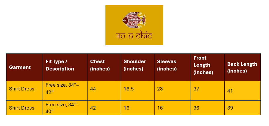 Size Info