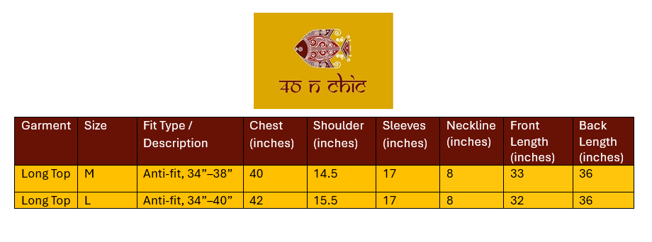 Size Info