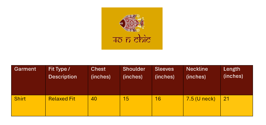 Size Info