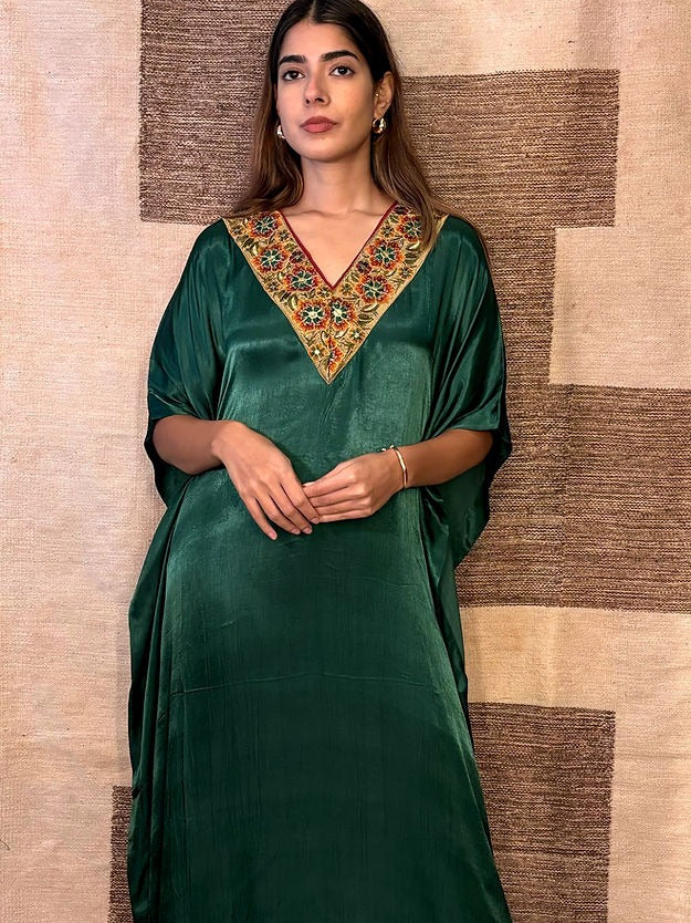 Evergreen Kaftaan Coord
