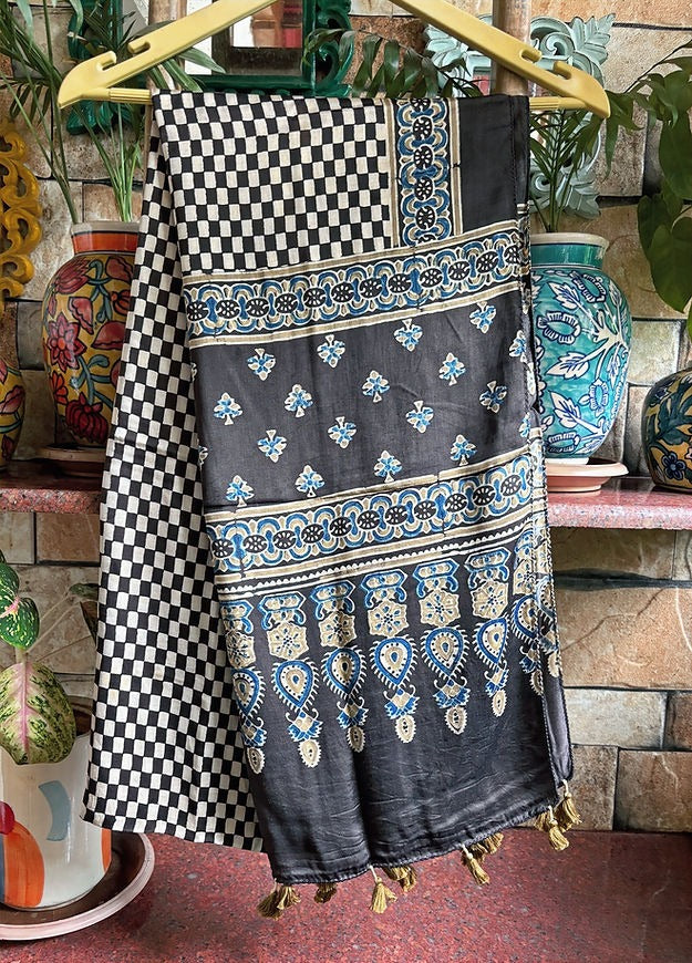 Ajrak Handblock Printed Stole