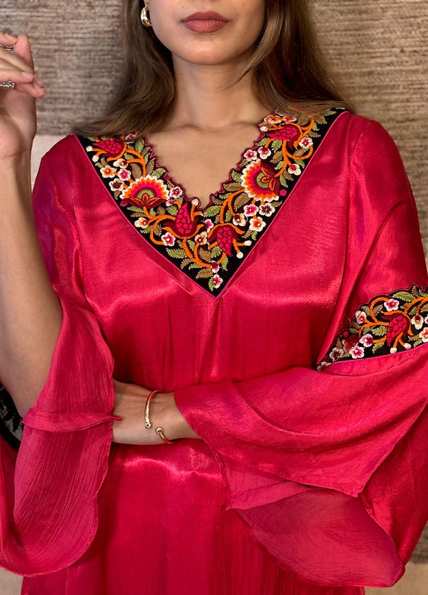 The Hot Pink Long Top