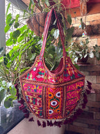 Desi Boho Patchwork Tote Bags