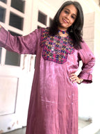 Pink and Magenta Cocktail Dress