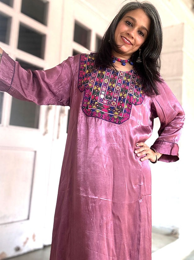 Pink and Magenta Cocktail Dress