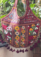 Desi Boho Patchwork Tote Bags