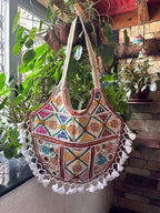 Desi Boho Patchwork Tote Bags