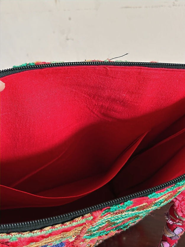 Khambadiya Patchwork Tote Bags