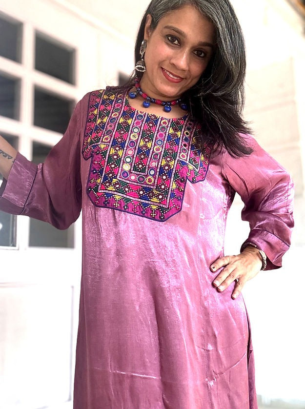 Pink and Magenta Cocktail Dress