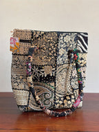 Khambadiya Patchwork Tote Bags