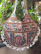 Desi Boho Patchwork Tote Bags