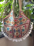 Desi Boho Patchwork Tote Bags