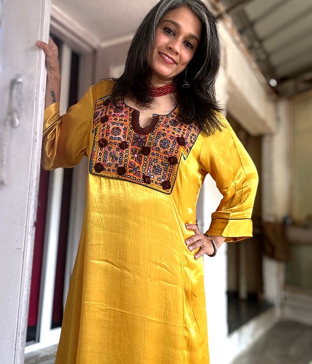 Mustard Cocktail Dress