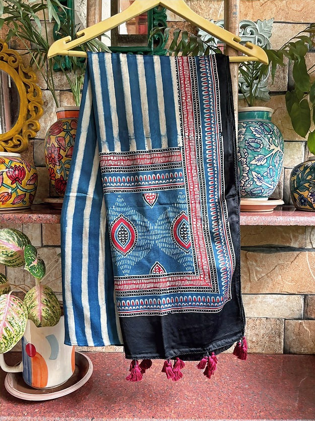 Ajrak Handblock Printed Stole