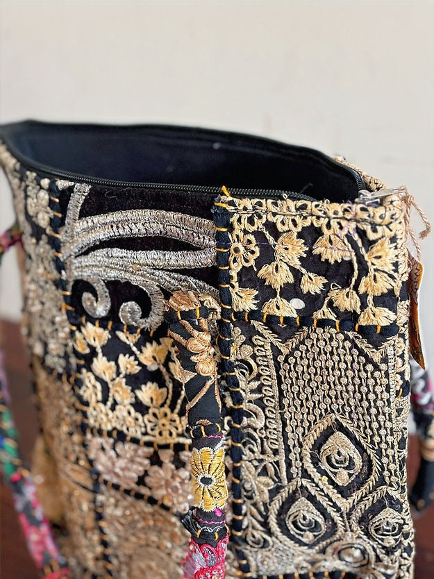 Khambadiya Patchwork Tote Bags