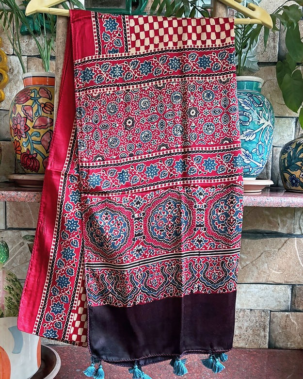 Ajrak Handblock Printed Stole