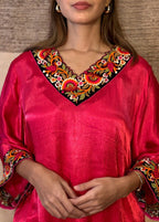 The Hot Pink Long Top
