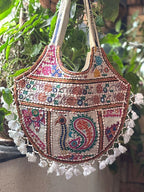 Desi Boho Patchwork Tote Bags