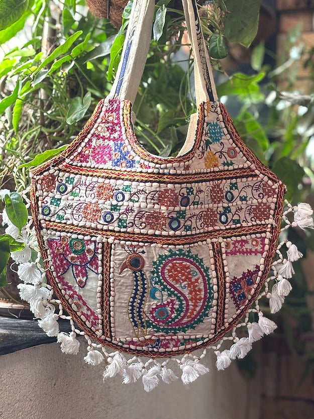 Desi Boho Patchwork Tote Bags