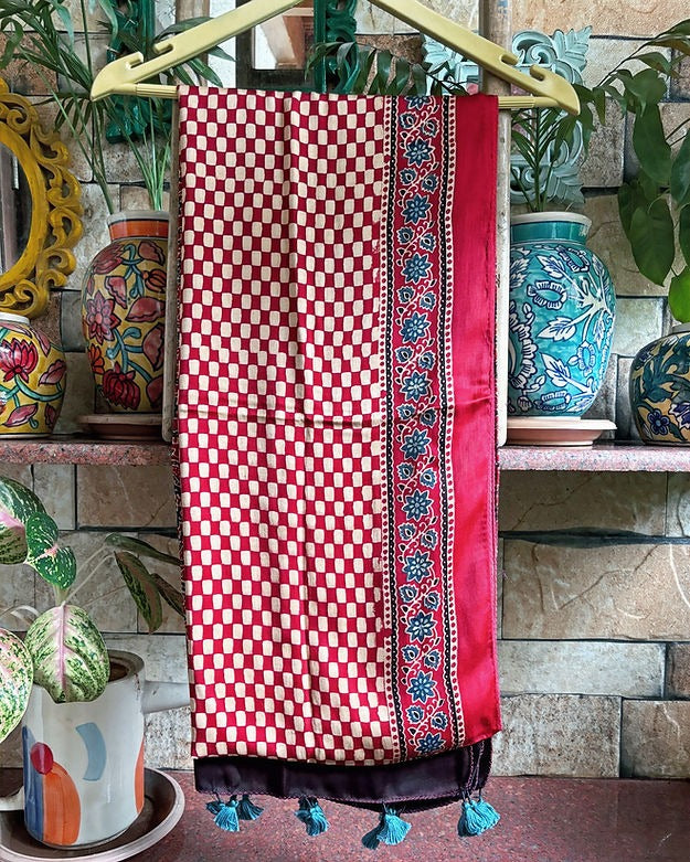 Ajrak Handblock Printed Stole